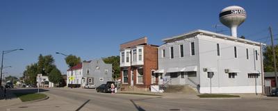 Buildings on a main street
