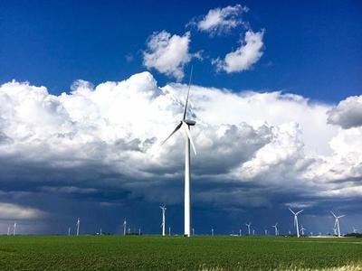 wind turbines